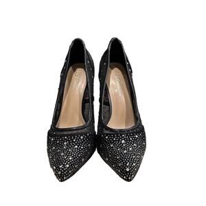BCBGeneration‎ Women's Hivana Rhinestone Evening Pumps Black Size 7